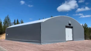 Grå telthal 20m til riktige pris